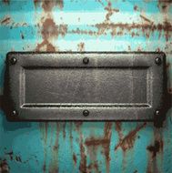 Old metal background N1211