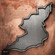Old metal background N1219