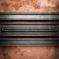 Old metal background N1221