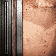 Old metal background N1222