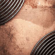 Old metal background N1225