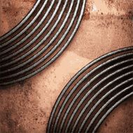 Old metal background N1226