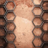 Old metal background N1229