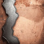 Old metal background N1235
