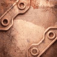 Old metal background N1240