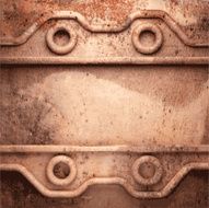 Old metal background N1241