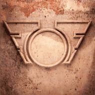 Old metal background N1245