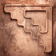 Old metal background N1248