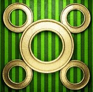 background with gold N147