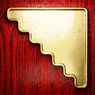 golden and wood background N85