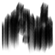 Abstract stripe black