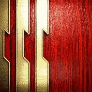 golden and wood background N103