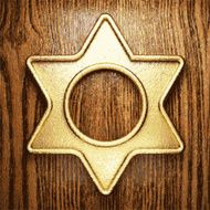 golden and wood background N111