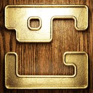 golden and wood background N113