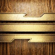 golden and wood background N133