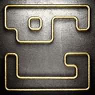 golden and silver background N86