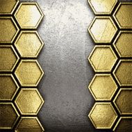 golden and silver background N92