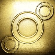 background with gold N177