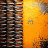 Old metal background N1265