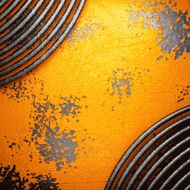 Old metal background N1276