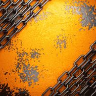 Old metal background N1281