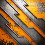 Old metal background N1291