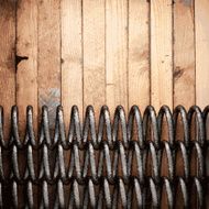 metal and wood background N330