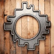 metal and wood background N331
