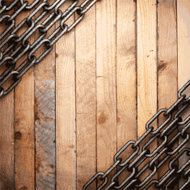 metal and wood background N341