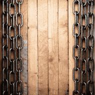 metal and wood background N344