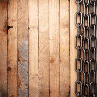 metal and wood background N345