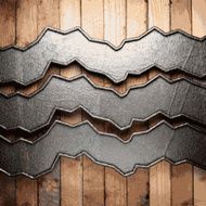 metal and wood background N346