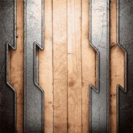 metal and wood background N349