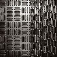 metal on wall background N42