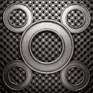 metal on wall background N51