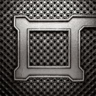 metal on wall background N52
