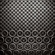 metal on wall background N56