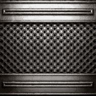 metal on wall background N58