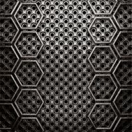 metal on wall background N60