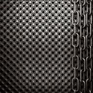 metal on wall background N63