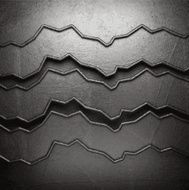 metal on wall background N75