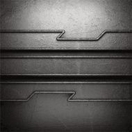 metal on wall background N77