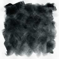 Abstract black grunge watercolor background