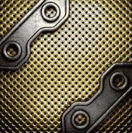 golden and silver background N109