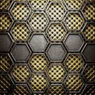 golden and silver background N125
