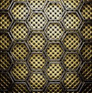 golden and silver background N126