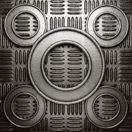 metal on wall background N78
