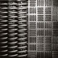 metal on wall background N87