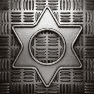 metal on wall background N90