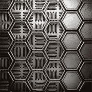 metal on wall background N105